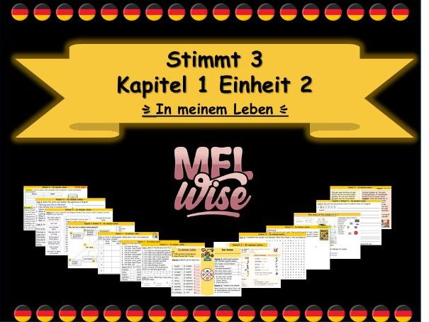 Stimmt 3 Kapitel 1 Einheit 2 - in meinem Leben -