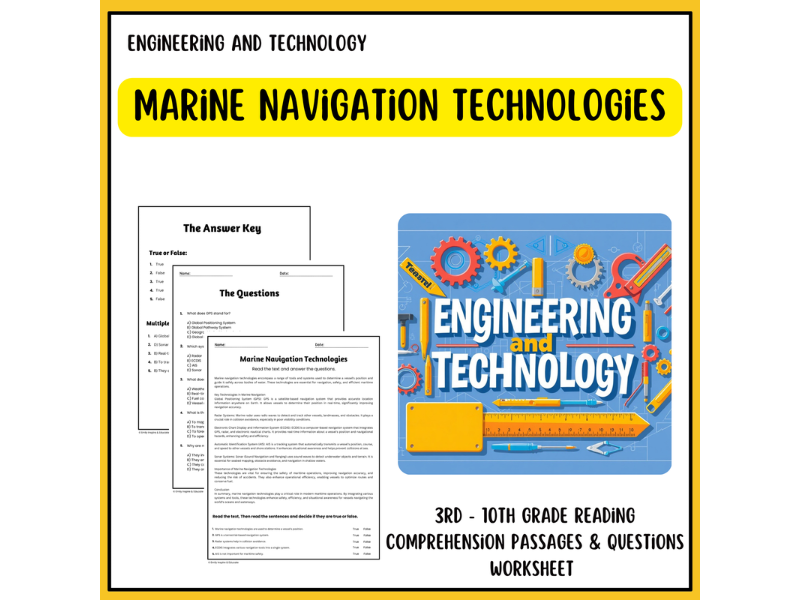 Marine Navigation Technologies Reading Comprehension Passages ...