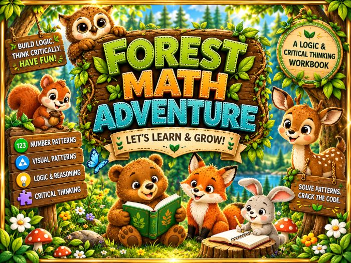 Forest Math Adventure | Kindergarten & 1st Grade