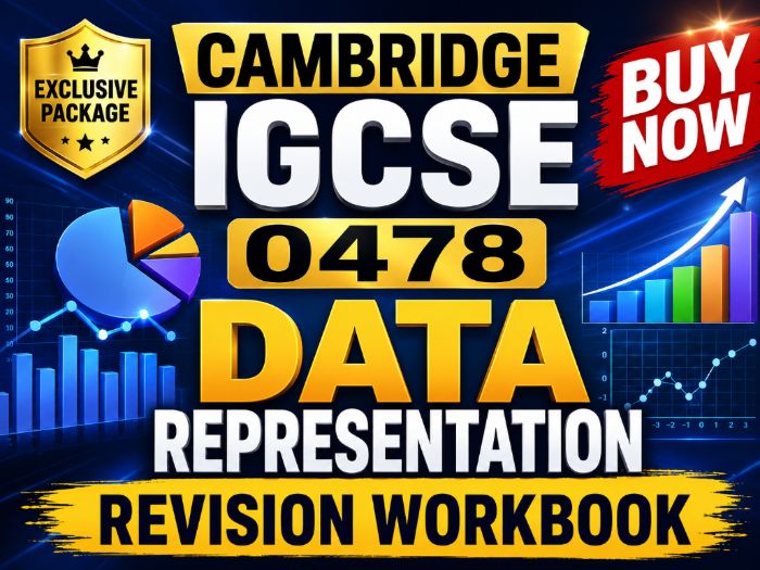 Cambridge IGCSE 0478 Data Representation - Revision Workbook | Complete Guide