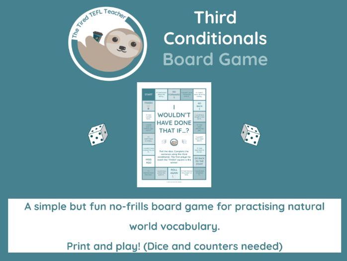 ESL Third Conditionals Board Game