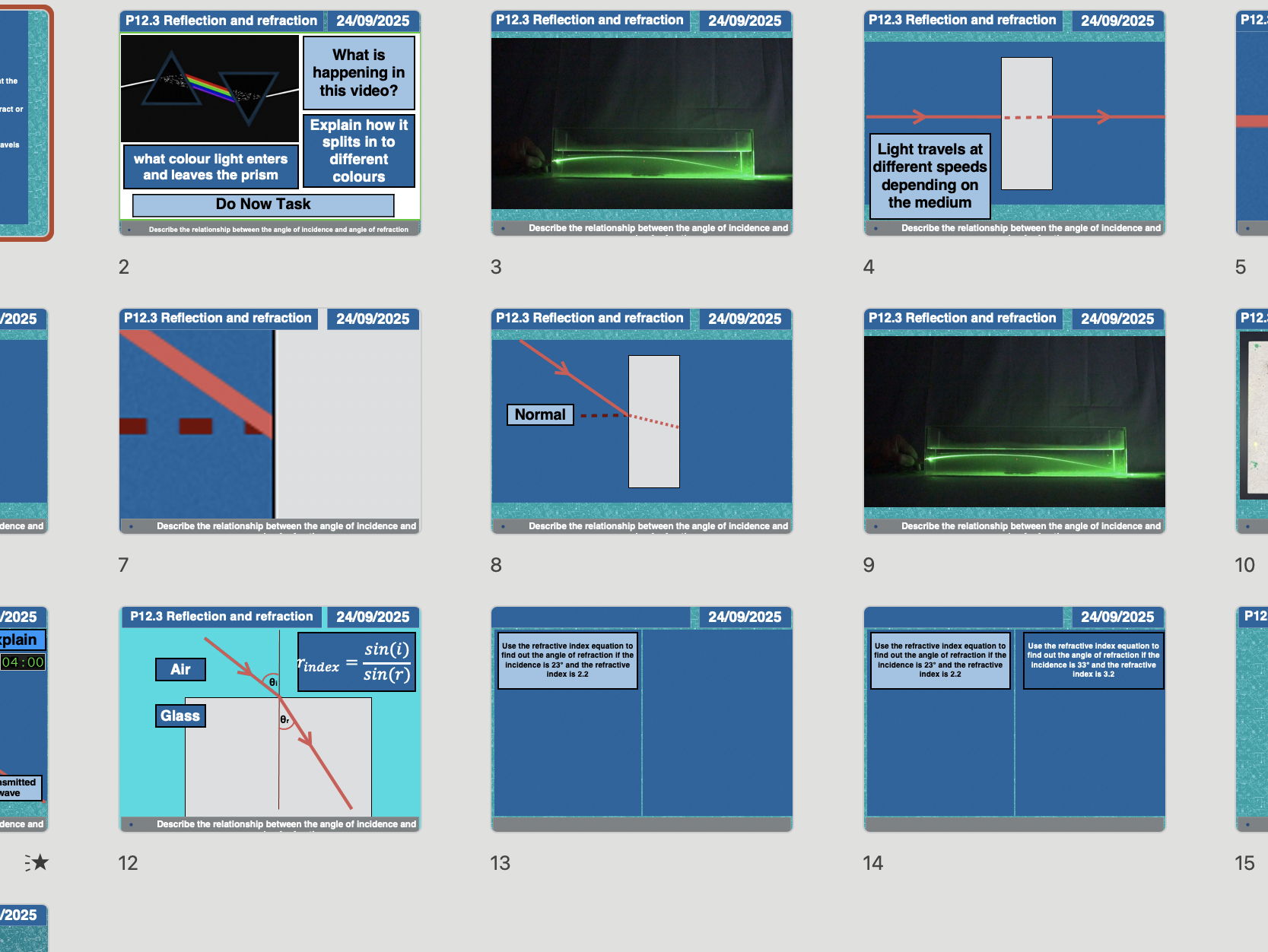 AQA GCSE Physics P14 – Light | Complete 4-Lesson Bundle, Required Practical, Worksheets & Assessments + Free AI Marking