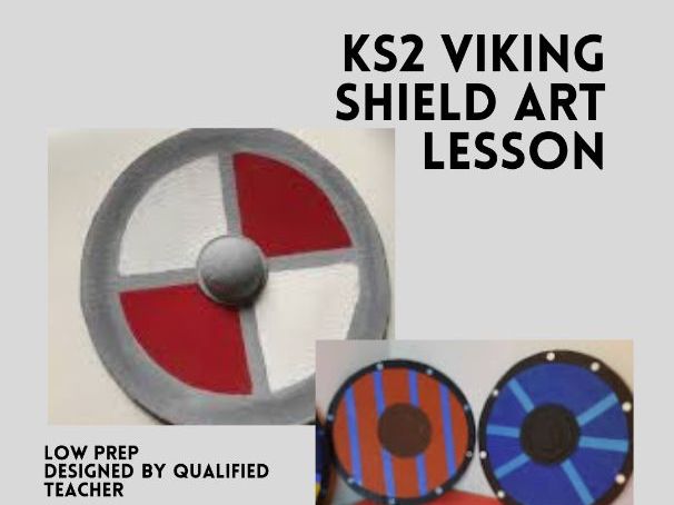 KS2 Viking Shield Art Lesson | No Mess No Prep
