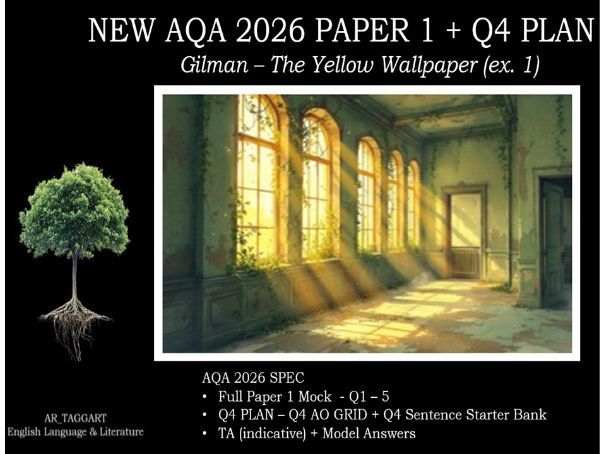 GILMAN ( 1st extract) Paper 1 | 2026 FULL MOCK | Q4 PLAN