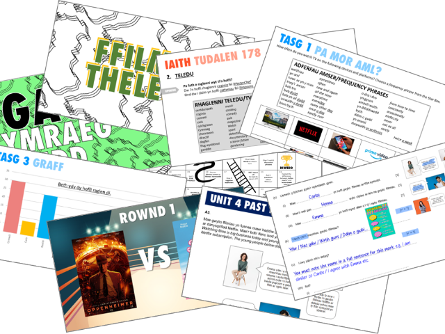 TGAU Cymraeg Craidd: PowerPoint ‘Ffilm a Theledu’/GCSE Core Welsh: ‘Film and TV’ PowerPoint