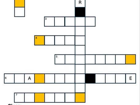 GCSE PE - Component of fitness crossword task