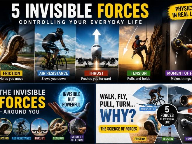 Starter Activity - Forces Video /Worksheet with MCQs and case study questions