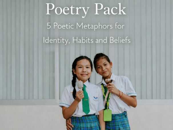Poetry Reading and Writing Pack — Identity, Metaphor & Voice (Year 8 English)