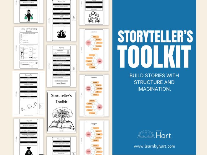 Talk4Writing Storyteller’s Toolkit – Planning, Writing & Editing Support
