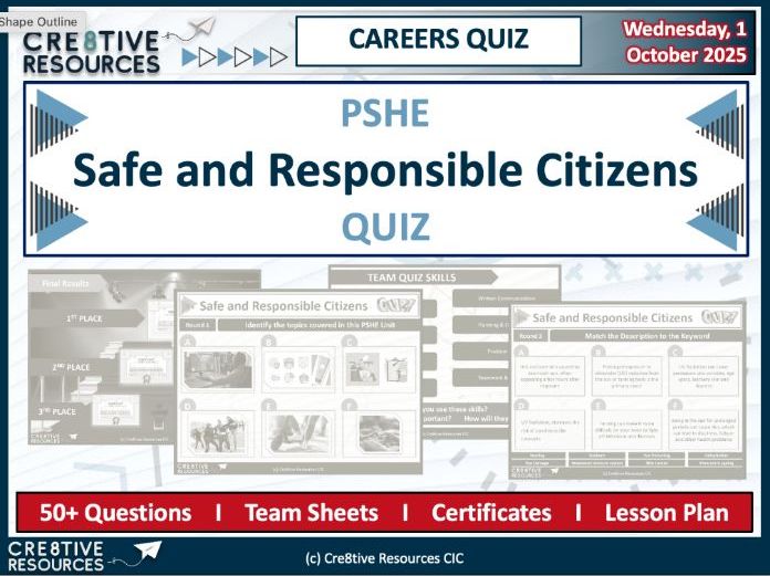 Safe & Responsible Citizens – Interactive Quiz