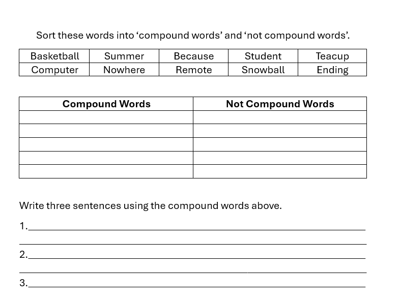 Compound Words