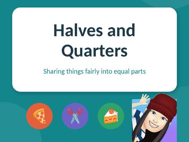 Halves and Quarters — Year 1 Maths