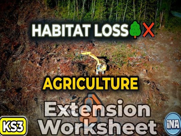 Agriculture and Habitat Loss - KS3 Biology Extension Pack