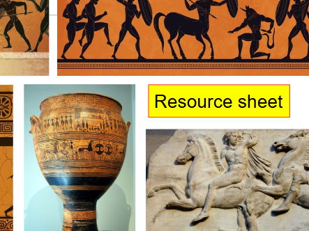 Ancient Greece art and craft ideas