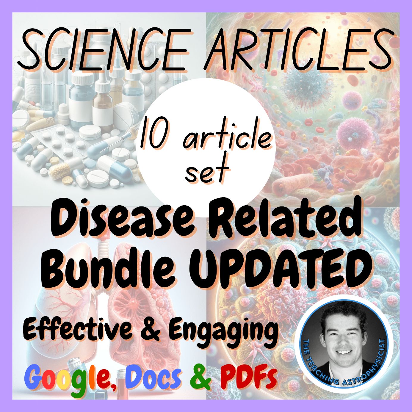 Disease Related | 10 Health Reading Comprehension Passages & Questions UPDATED