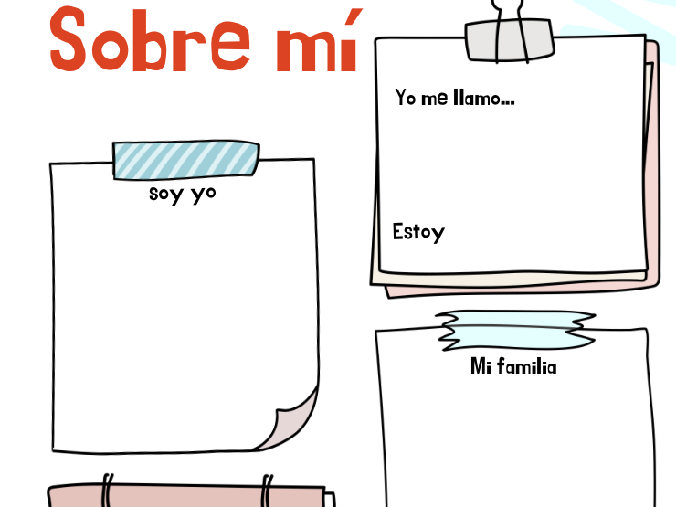 Sobre mí (About me worksheet)