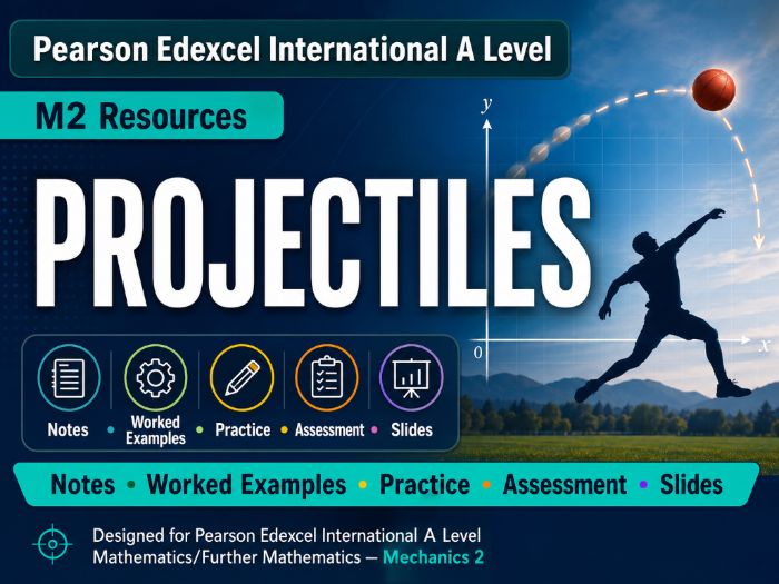 01 - Projectiles Teacher Pack - Edexcel International A-Level Maths Mechanics 2 (M2)