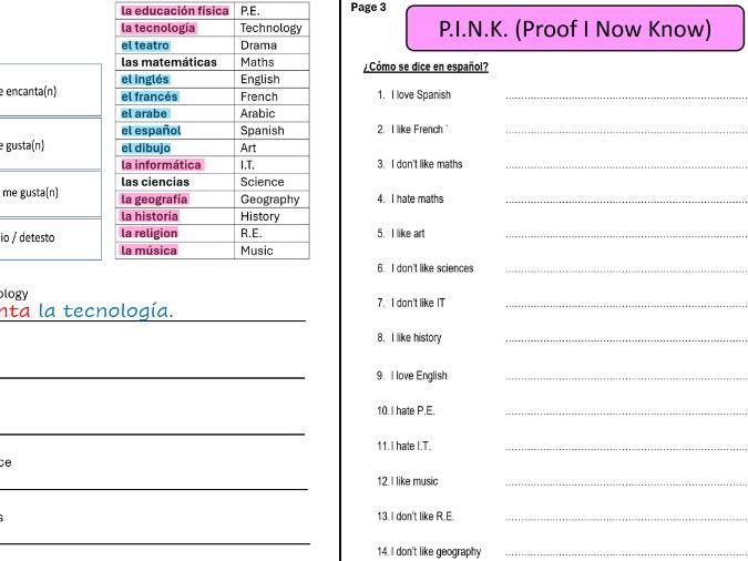 COVER SPANISH: SCHOOL