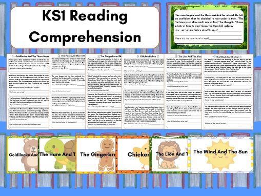 KS1 Reading Comprehension - Traditional Tales