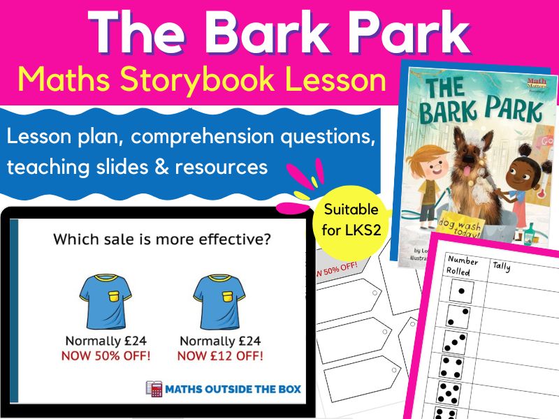 The Bark Park - Maths Storybook Lesson for LKS2