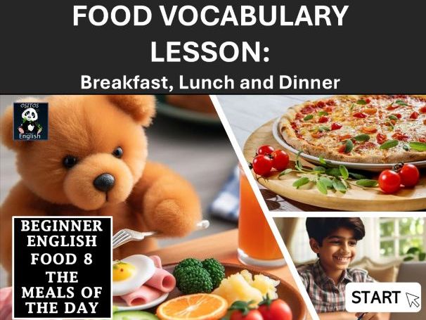 Beginner ESL: Food Unit 8 : Meals of the Day