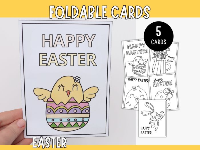 Easter Cards - 5 Designs