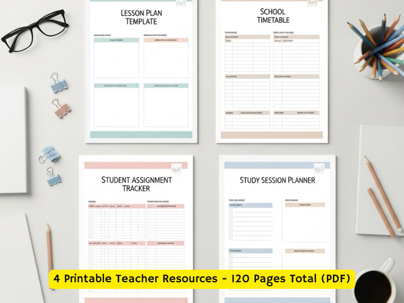 Ultimate Teacher Planner Bundle