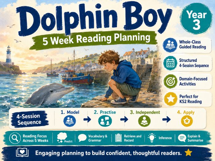 Dolphin Boy - Reading Planning -LKS2