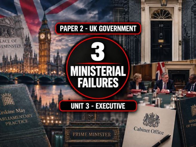 3 The UK Executive - Ministerial Failures