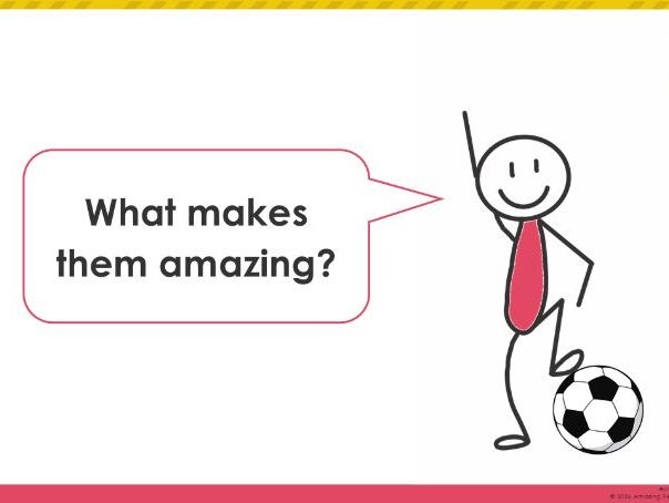 World Cup Lesson - character & football!