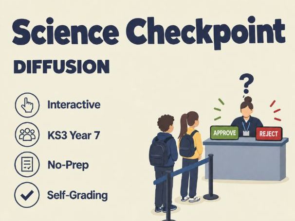 Diffusion Interactive Game | Biology KS3 Year 7