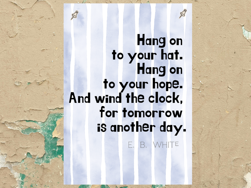 Hang On Quote: English & Library Rooms