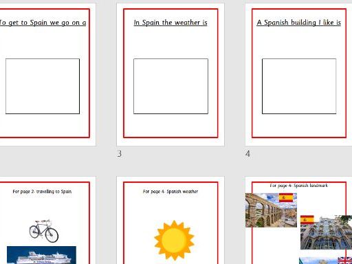 Spain fact files for different abilities