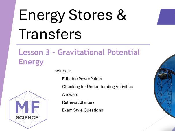 AQA GCSE Physics - Gravitational Potential Energy | Complete Lesson