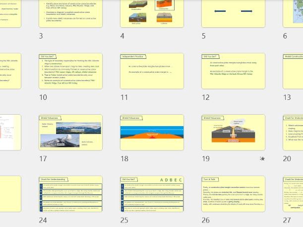 Constructive Plate Margins and Shield VolcanoesKS3/ GCSE Geography AQA Tectonic Hazards