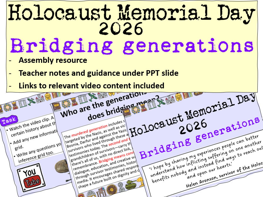 Holocaust Memorial Day Assembly