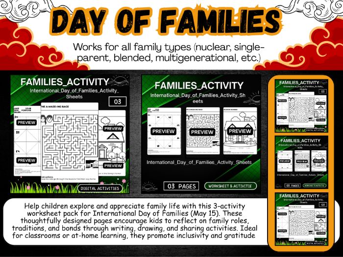 International Day of Families Activity