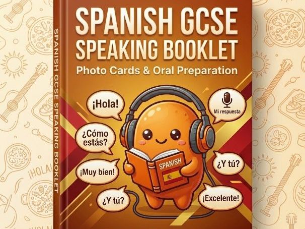 GCSE Spanish - COMPLETE Theme 1 Speaking Photo Card Bundle (New Spec)