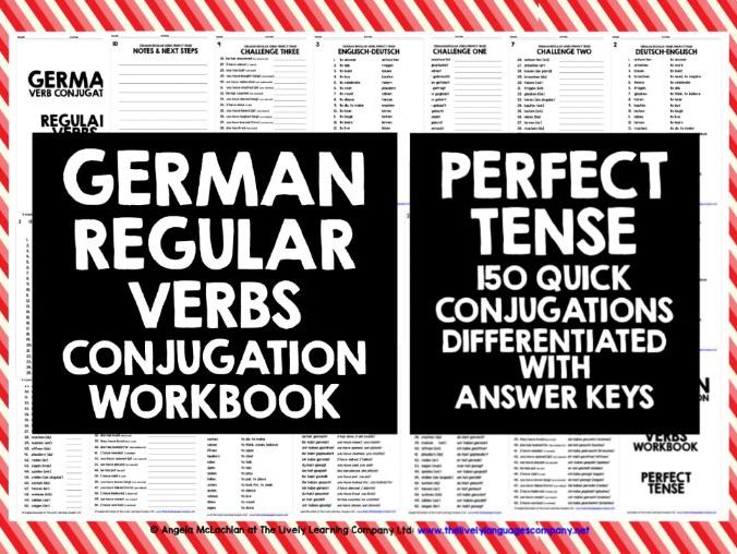 GERMAN REGULAR VERBS 2 by LivelyLearning - Teaching Resources - Tes
