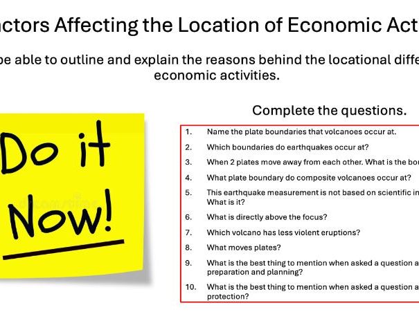 L3 Economic Sector Location - Edexcel iGCSE Geography