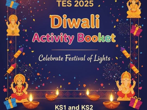 2025 Diwali Activity Booklet – Celebrate the Festival of Lights KS1 and KS2