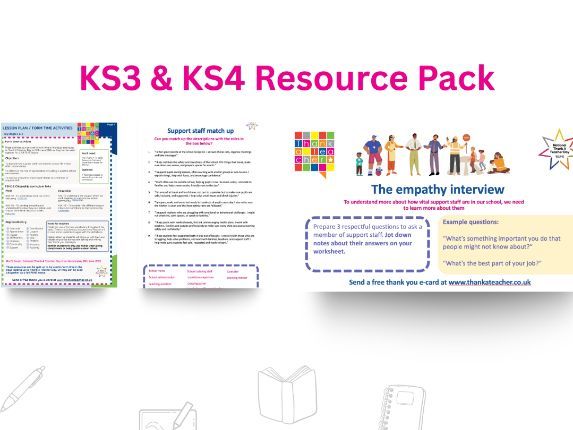 KS3+4 PSHE Resources - National Thank a Teacher Day 2025