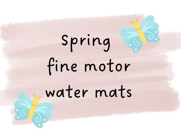 Spring fine water mats