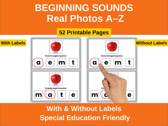 Beginning Sounds A–Z Worksheets