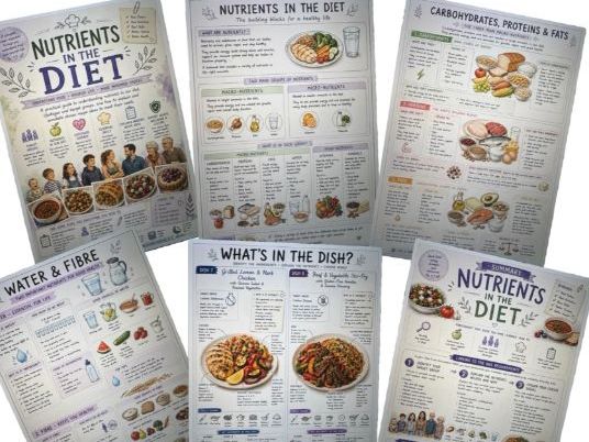 Nutrients in the Diet WJEC Level1/2 Hospitality & Catering Target Groups & Life Stages