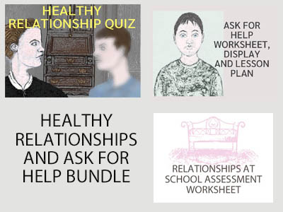 Healthy Relationships and Ask for Help Bundle (UK)