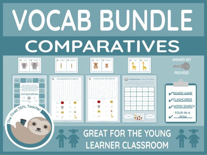ESL Comparative Resources for Young Learners