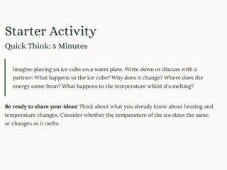 iGCSE Physics - 2.2.3 Melting, Boiling and Evaporation CORE
