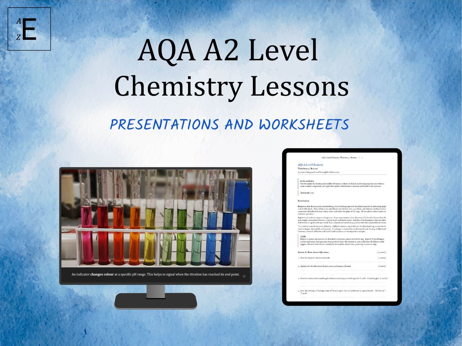 AQA A2 Level Chemistry Lessons - The Complete Course (Presentations and Worksheets)