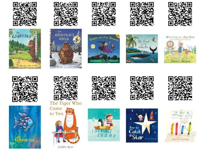 KS1 Story  Read Aloud QR Codes
